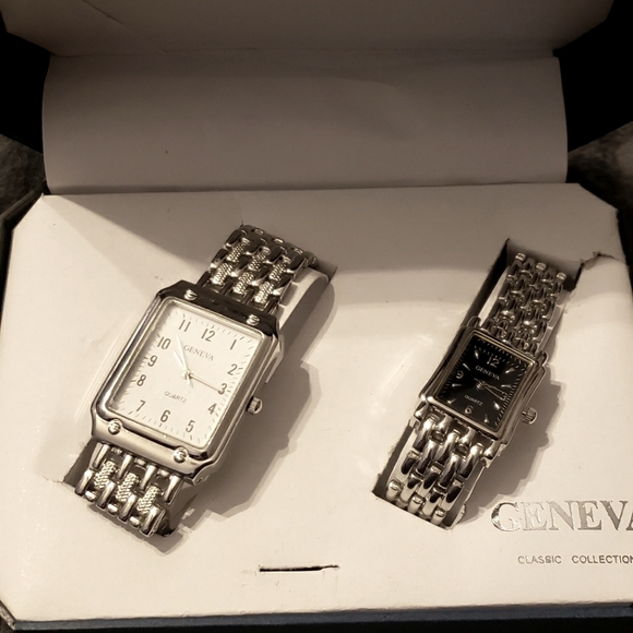 Brand new never worn Geneva his and hers watches